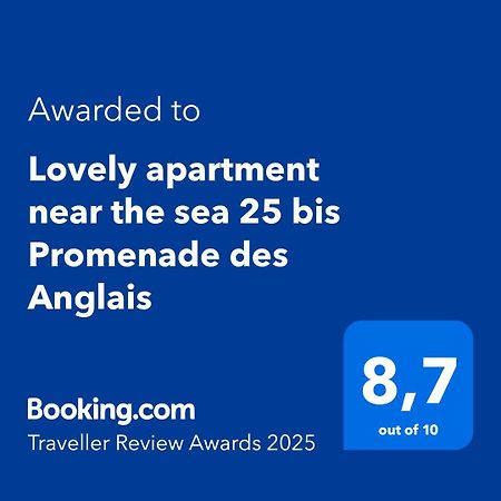 Lovely Apartment Near The Sea 25 Bis Promenade Des Anglais Nice Exterior photo